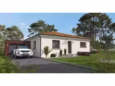 terrain avec maison neuf à vendre
