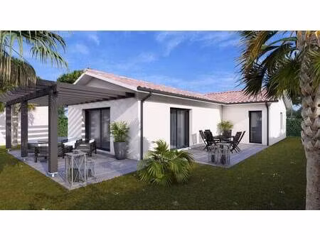 terrain avec maison neuve à vendre
