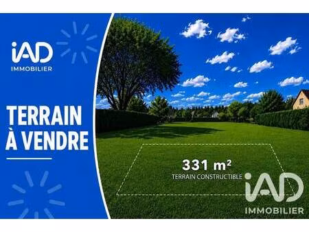terrain constructible à vendre