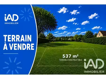 terrain constructible à vendre