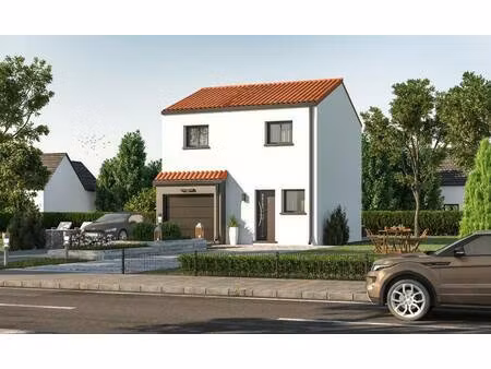terrain avec maison neuve à vendre