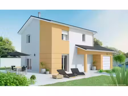 terrain avec maison neuf à vendre