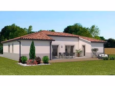 terrain avec maison neuve à vendre