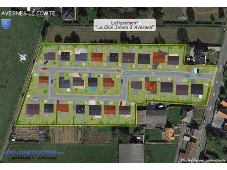 terrain constructible à vendre