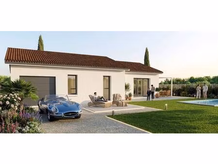 terrain avec maison neuve à vendre