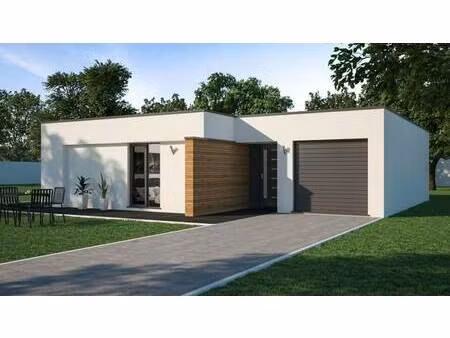 terrain avec maison neuve à vendre