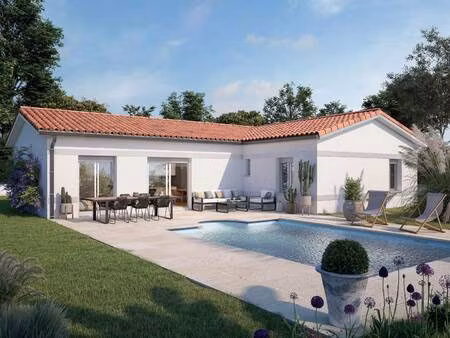 terrain avec maison neuve à vendre