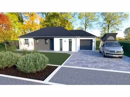 terrain avec maison neuve à vendre
