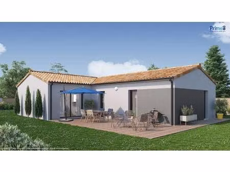 terrain avec maison neuve à vendre
