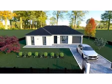 terrain avec maison neuve à vendre