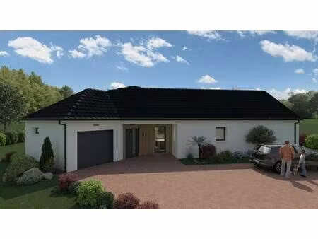 terrain avec maison neuve à vendre