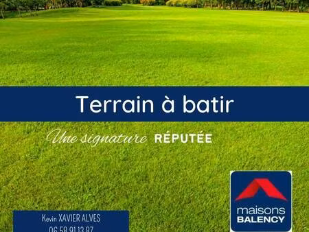 terrain constructible à vendre