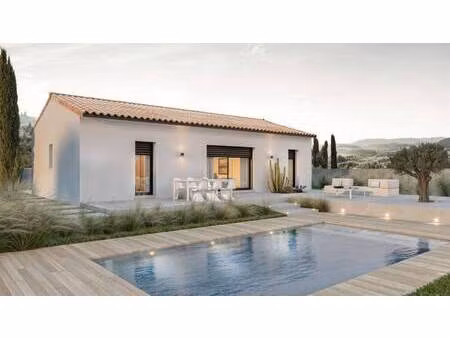 terrain avec maison neuve à vendre