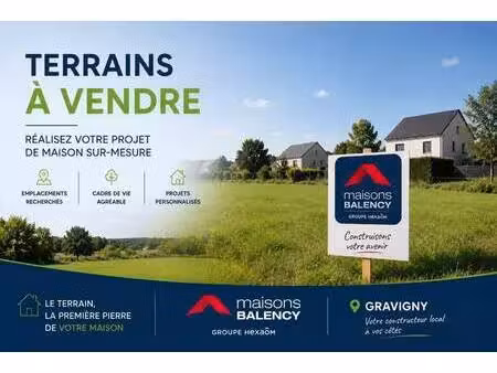 terrain constructible à vendre