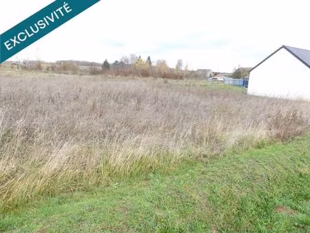 terrain constructible à vendre