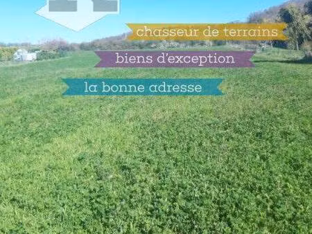 terrain constructible à vendre