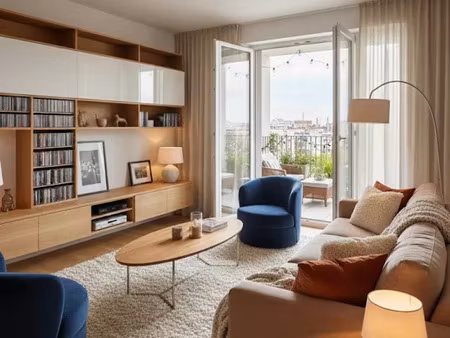 vente appartement 2 pièces 44 m² à chevilly-larue (94550)  272 000 €