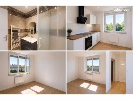t3 de 50 m2 entièrement rénové -2 chambres-cuisine équipée-jardin-st privat 650 /mois -san