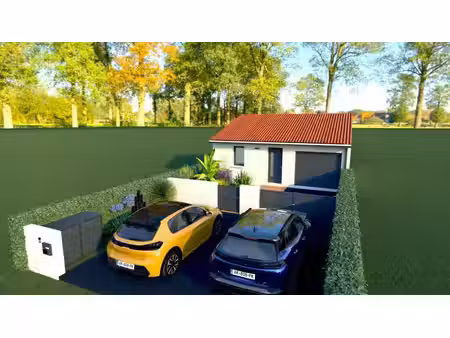 terrain avec maison neuf à vendre