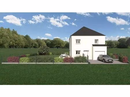 terrain avec maison neuve à vendre