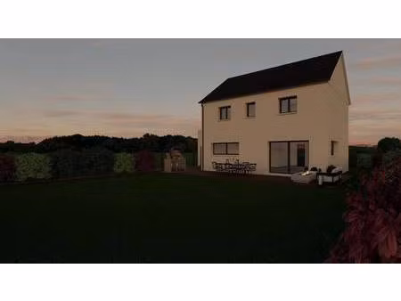 terrain avec maison neuve à vendre