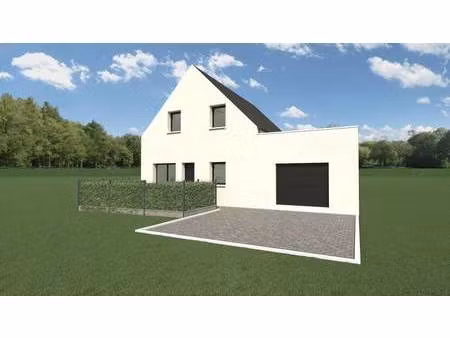 terrain avec maison neuve à vendre