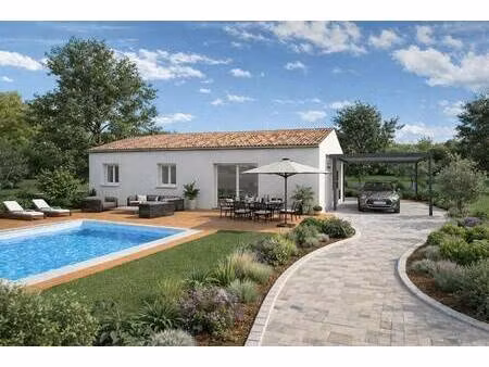 terrain avec maison neuve à vendre