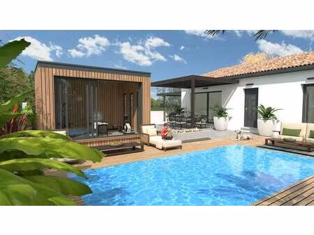 terrain avec maison neuve à vendre