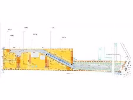 terrain constructible viabilisé à vendre