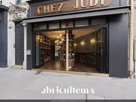 paris 12 - bastille / rue de charenton : murs commerciaux 76m² - emplacement prime avec te