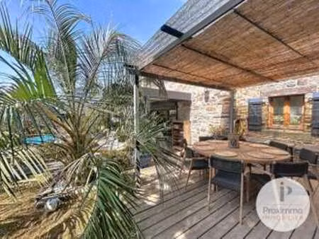 vente maison piscine à cournon (56200) : à vendre piscine / 161m² cournon