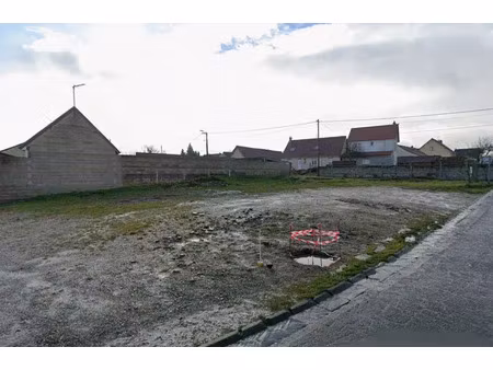 vente terrain à batir 600 m² à puchevillers (80560)  27 000 €