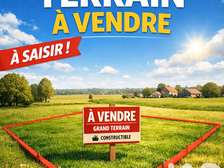 vente terrain 912 m² à essômes-sur-marne (02400)  35 000 €