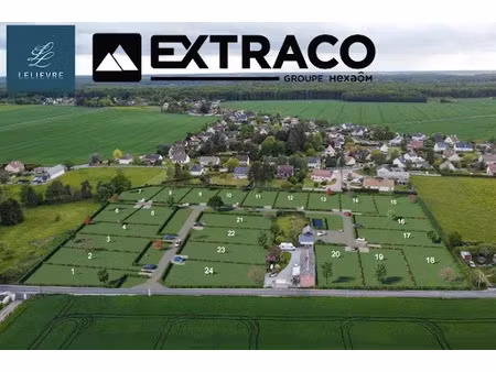 vente terrain 844 m² à les ventes (27180)  57 000 €