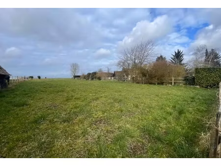 vente terrain 3412 m² à tournedos-bois-hubert (27180)  59 000 €