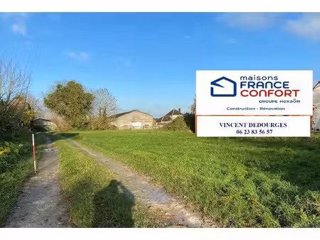vente terrain 1336 m² à ficheux (62173)  69 000 €
