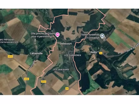 vente terrain 670 m² à delincourt (60240)  69 900 €