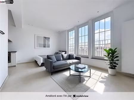 studio à louer à rue de courtrai 92 molenbeek-saint-jean (vbe44392)