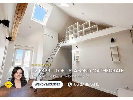 appartement t2 atypique esprit loft au coeur de la presqu'île de rhuys