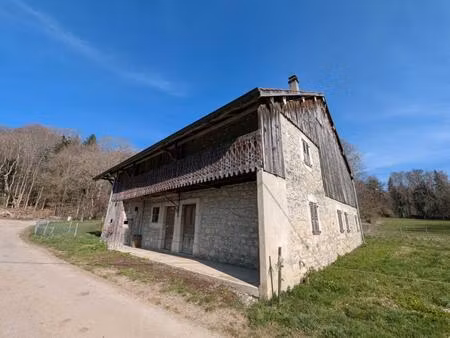 authentique ferme savoyarde a renover - fort potentiel -