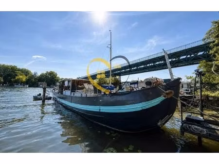 péniche habitable & navigante saint-cloud • paris ouest
