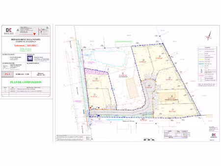 terrain aizenay 500 m2