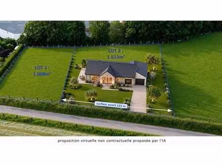 beau terrain sur la commune de theux