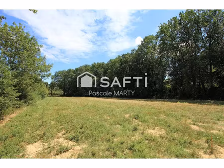 vente terrain à batir 1752 m² à villaudric (31620)  192 000 €