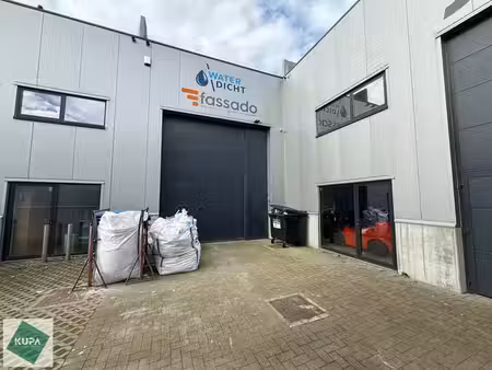 magazijn met kantoor te koop in affligem