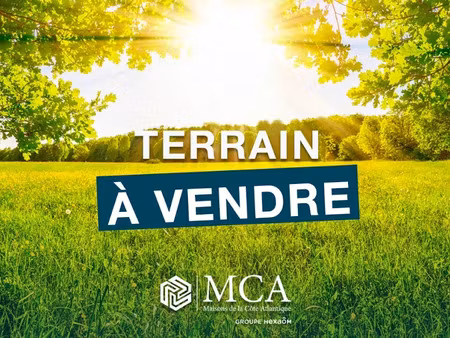 vente terrain 1200 m² à virelade (33720)  93 000 €