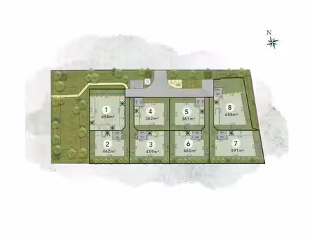 vente terrain 362 m² à serviers-et-labaume (30700)  99 900 €