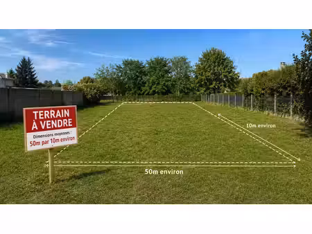 vente terrain 467 m² à rochefort (17300)  115 000 €