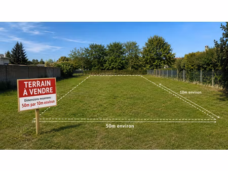 vente terrain 467 m² à rochefort (17300)  125 000 €