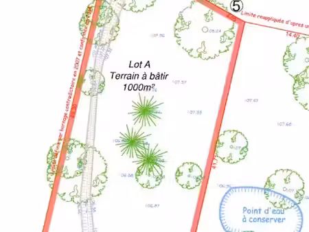 vente terrain 1000 m² à choisel (78460)  273 000 €